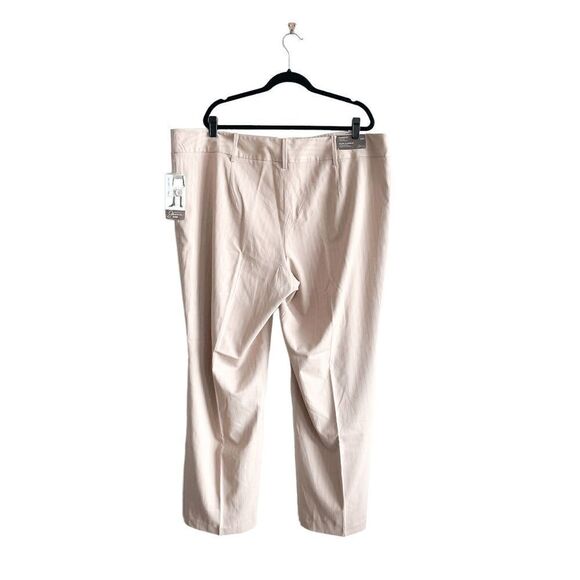 Jessica Women Trouser Pants Classic Fit Wide Leg Tan 24W - Picture 3 of 11